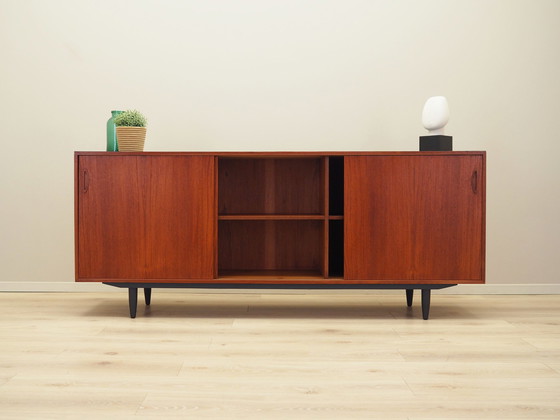 Image 1 of Teakhouten dressoir, Deens ontwerp, 1970S, Productie: Denemarken