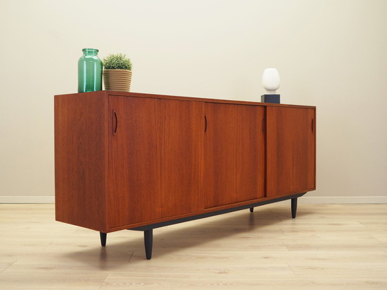 Image 1 of Teakhouten dressoir, Deens ontwerp, 1970S, Productie: Denemarken