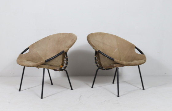 Image 1 of Lusch & Co. Set van 2 Ballonstoelen, Duitsland, 1970