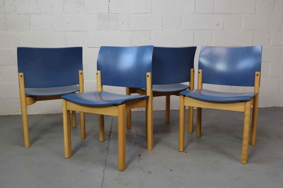 Image 1 of Set Of 12 Chairs Bij Kusch Co