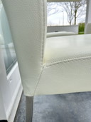 6x Bert Plantagie leren stoelen