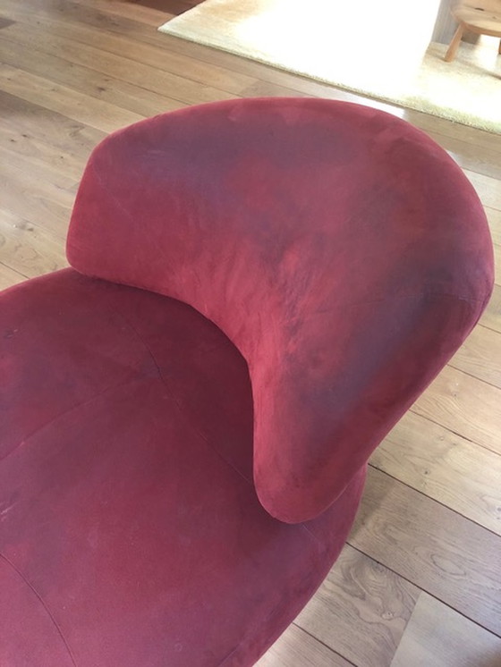 Image 1 of Leolux Kikko Chaise longue bordeauxrood