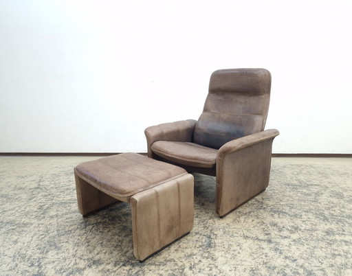 De Sede ds 50 Fauteuil Kruk Design fauteuil Leren fauteuil Stoel Relax fauteuil