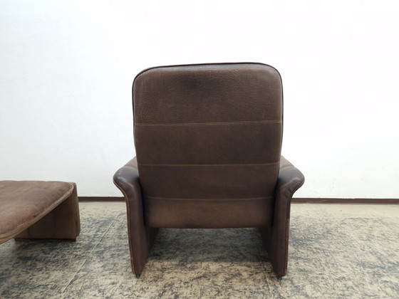 Image 1 of De Sede ds 50 Fauteuil Kruk Design fauteuil Leren fauteuil Stoel Relax fauteuil