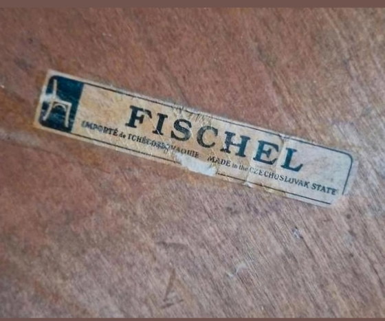 Image 1 of Thonet Fischel Mooi Gebogen Bijzettafel