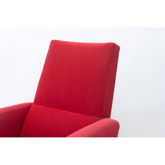 Image 1 of Paar vintage fauteuils "His and her" van Jaroslav Šmídek voor Up Závody, Tsjecho-Slowakije 1960