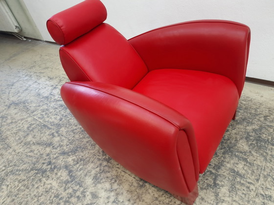 Image 1 of De Sede Ds 57 Bugatti Stoel Desede leren fauteuil design fauteuil