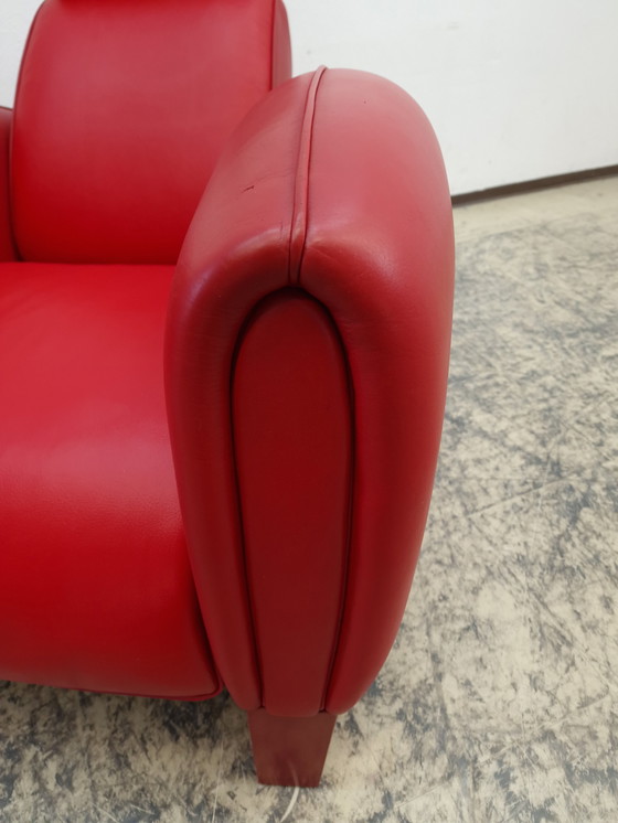 Image 1 of De Sede Ds 57 Bugatti Stoel Desede leren fauteuil design fauteuil