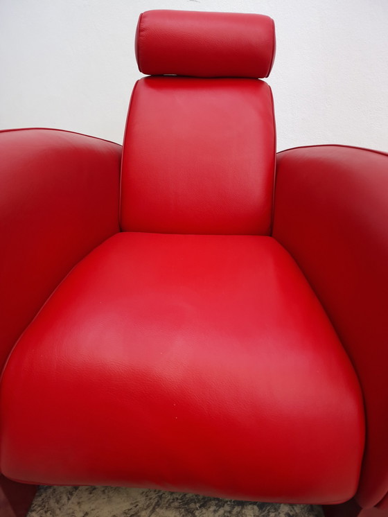 Image 1 of De Sede Ds 57 Bugatti Stoel Desede leren fauteuil design fauteuil