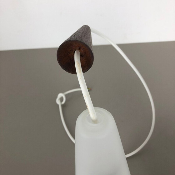 Image 1 of Paar vintage hanglampen koper Jo Hammerborg Fog & Morup Denemarken 1963