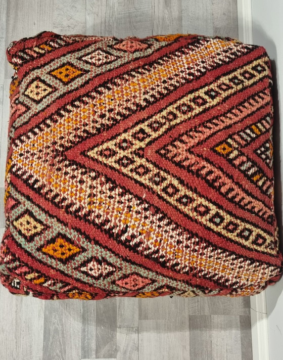 Image 1 of Kilim Berber Vintage Poef