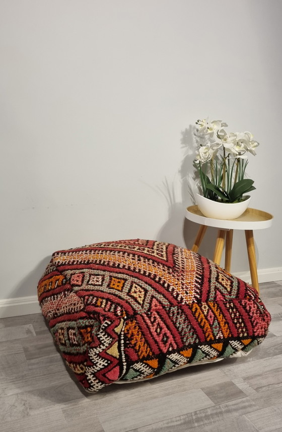 Image 1 of Kilim Berber Vintage Poef