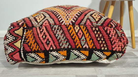 Image 1 of Kilim Berber Vintage Poef