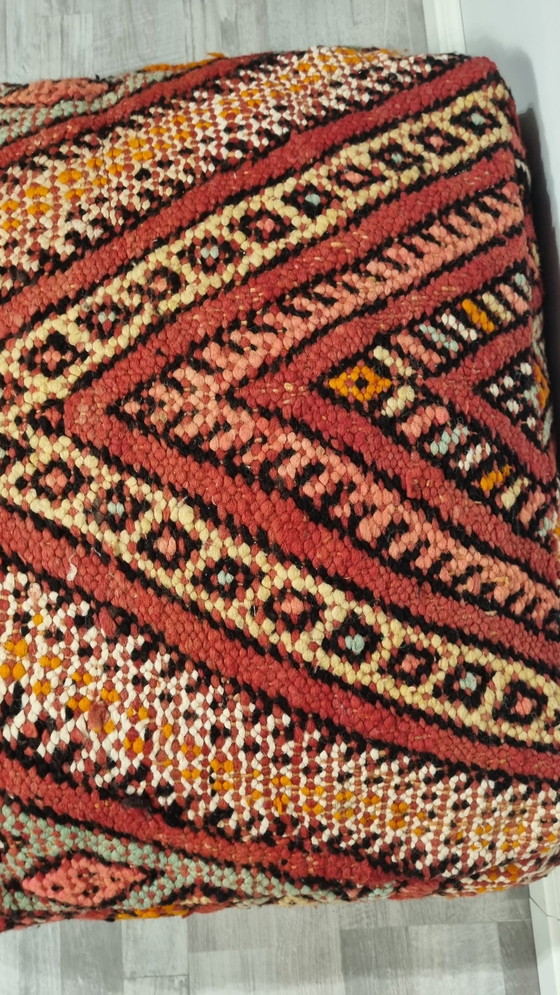 Image 1 of Kilim Berber Vintage Poef