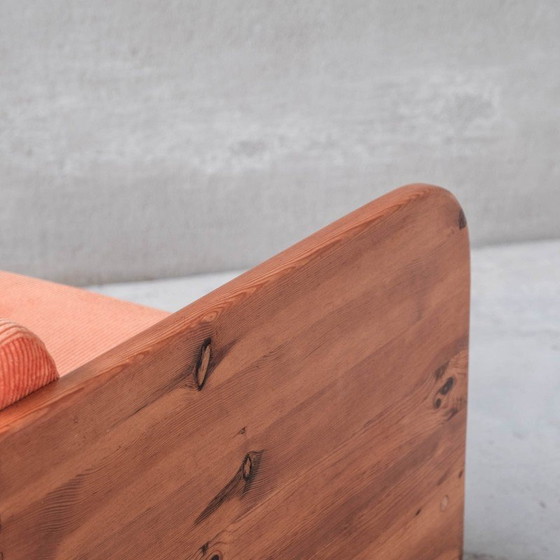 Image 1 of Paar grenen fauteuils uit de Mid Century, Nederland 1970