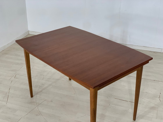 Image 1 of Deense teak eettafel eettafel vintage