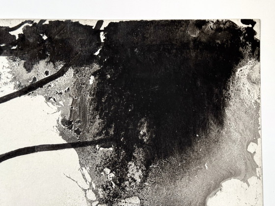 Image 1 of Eugene Eechaut (1928-2019) - Inktcompositie (2 Kunstwerken)