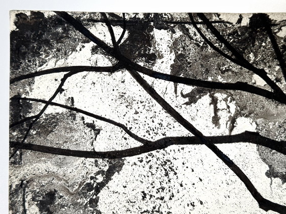 Image 1 of Eugene Eechaut (1928-2019) - Inktcompositie (2 Kunstwerken)