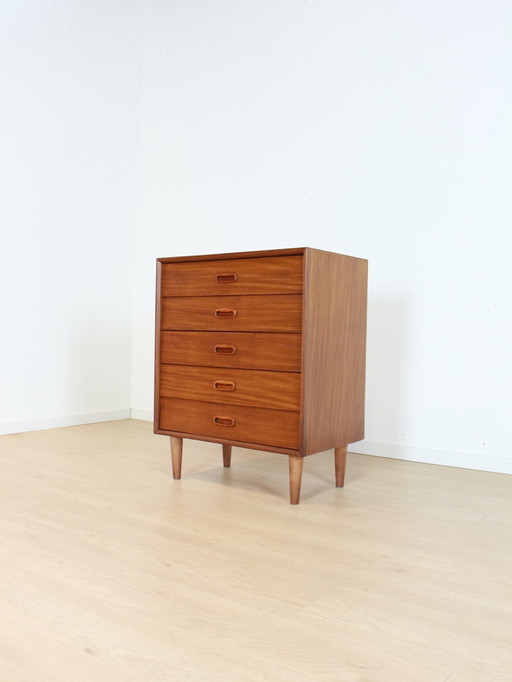 Vintage Teak Ladekast 