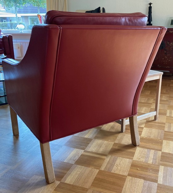 Image 1 of Borge Mogensen Deens design  2-zitsbank + fauteuil