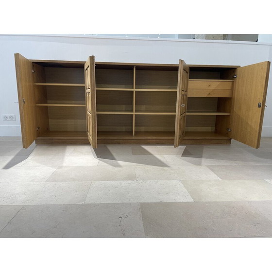 Image 1 of Vintage eiken dressoir, België 1960