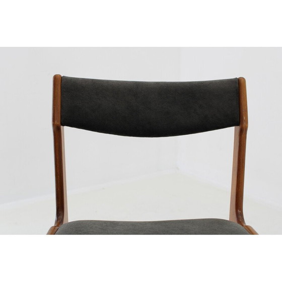 Image 1 of Paar vintage Deense teakhouten eetkamerstoelen, jaren 1960
