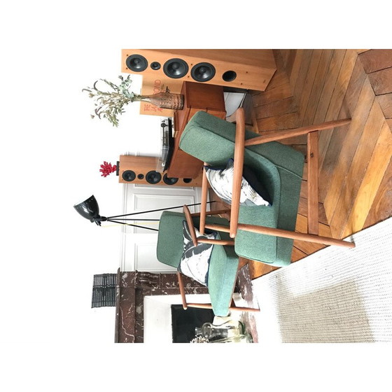 Image 1 of Vintage fauteuils model Z groen 1960