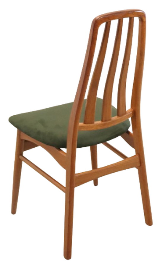 Image 1 of 6x Deense Vamdrup eetkamerstoel stoelen 'Fano' vintage