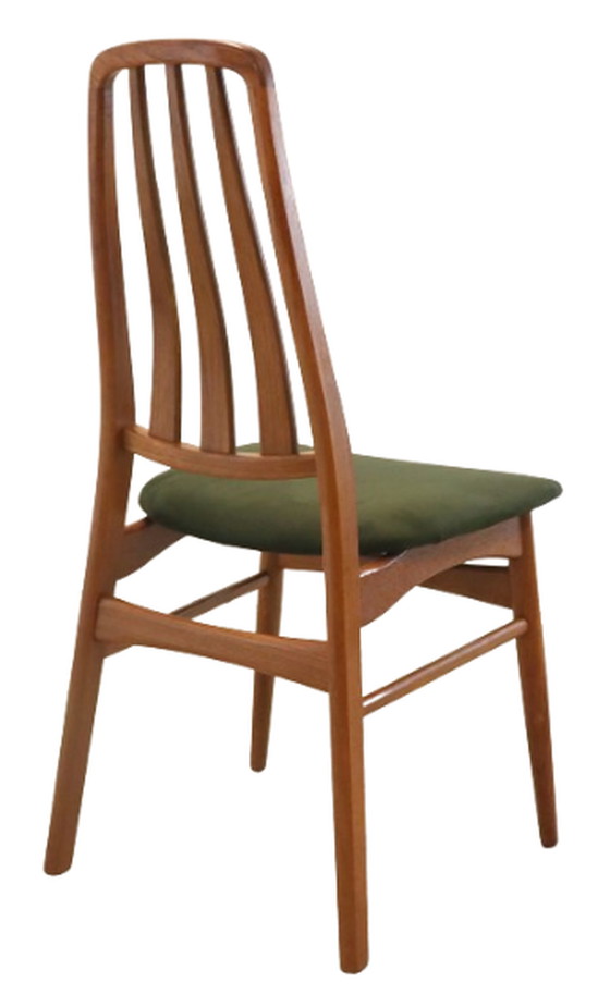 Image 1 of 6x Deense Vamdrup eetkamerstoel stoelen 'Fano' vintage