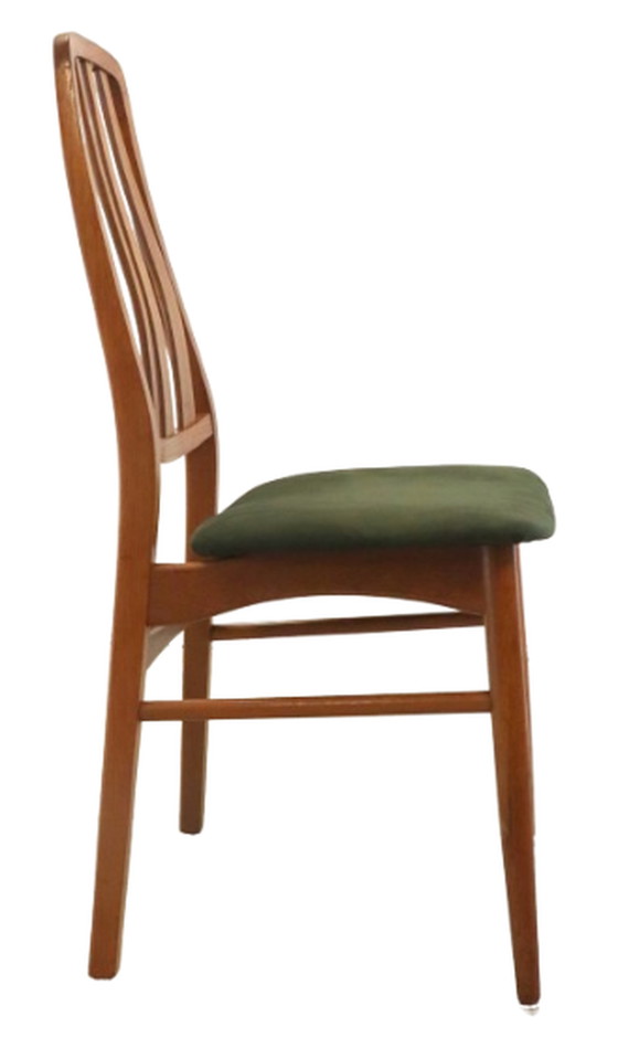 Image 1 of 6x Deense Vamdrup eetkamerstoel stoelen 'Fano' vintage