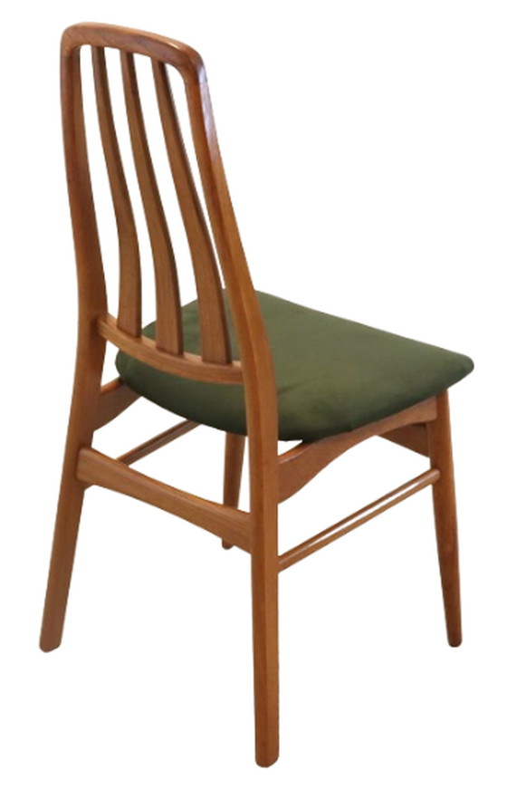 Image 1 of 6x Deense Vamdrup eetkamerstoel stoelen 'Fano' vintage