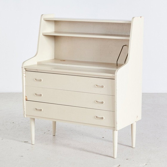 Image 1 of Vintage wit bureau, Denemarken 1960