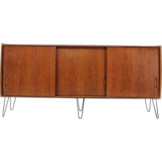 Image 1 of Vintage teakhouten dressoir, Denemarken 1960