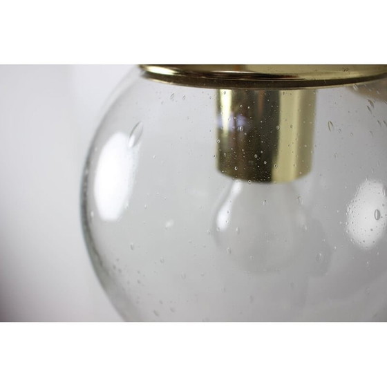 Image 1 of Vintage metalen wandlamp van Kamenický Šenov, Tsjechië 1970