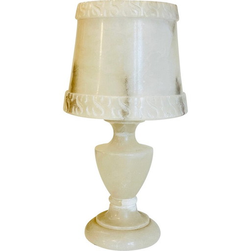 Vintage lamp in natuurlijk albast, 1970