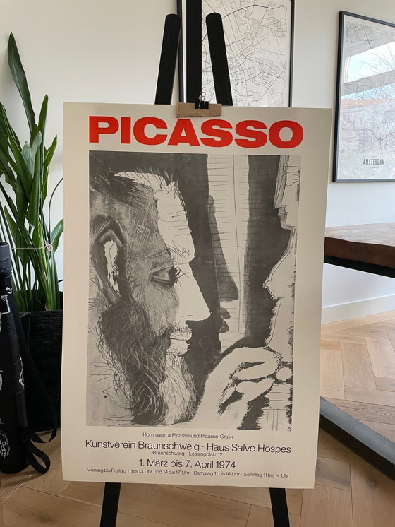 Image 1 of Pablo Picasso (1881-1973), Kunstverein Braunschweig Haus Salve Hospes, 1974, Gedrukt in Duitsland