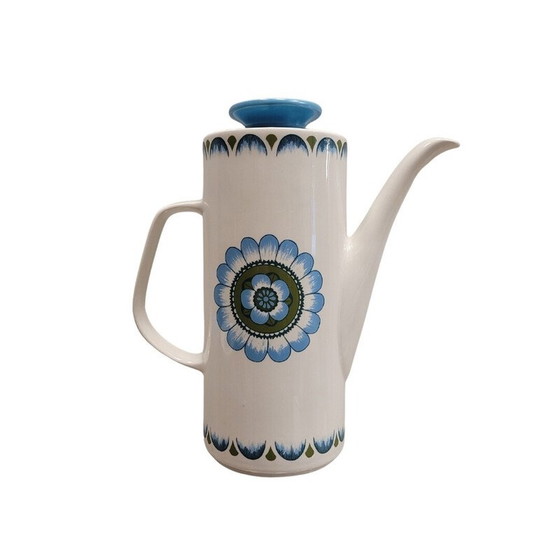 Image 1 of Vintage "Capri" porseleinen koffieservies voor J en G Meakin, Engeland 1970