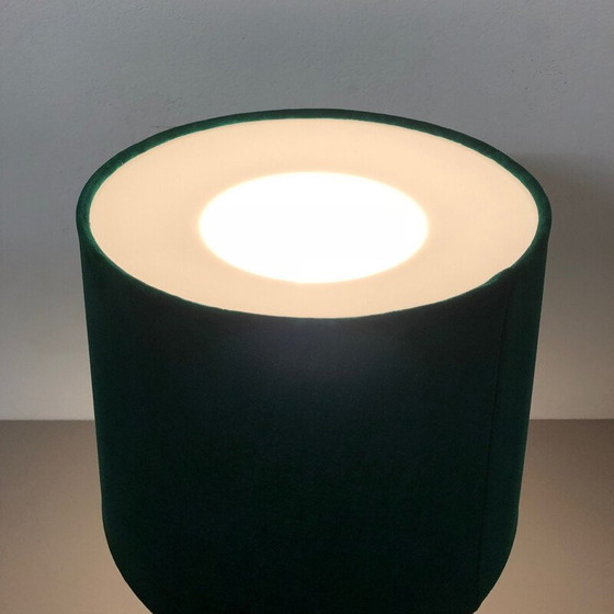Image 1 of Vintage witte glazen lamp van Uno en Östen Kristiansson voor Luxus Vittsjö, Zweden 1960