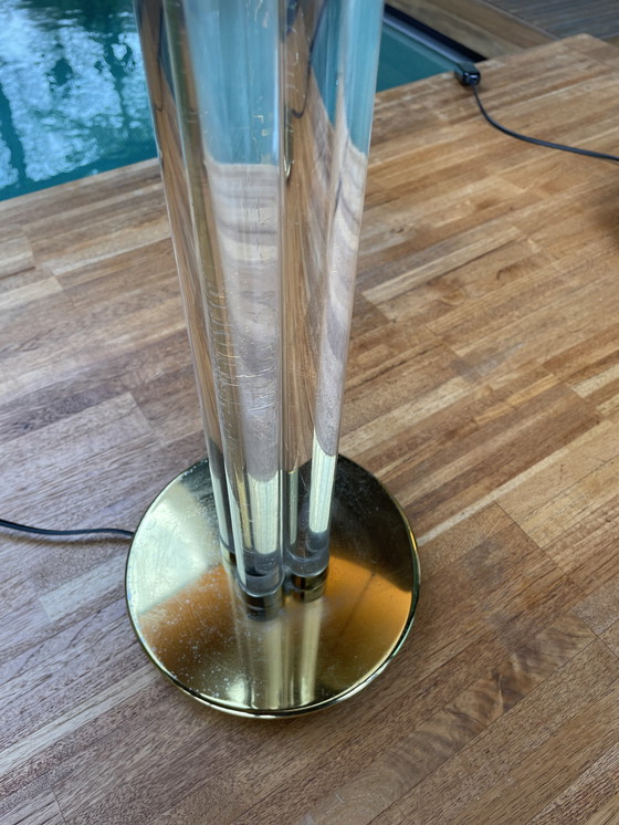 Image 1 of Vintage acrylic table lamp