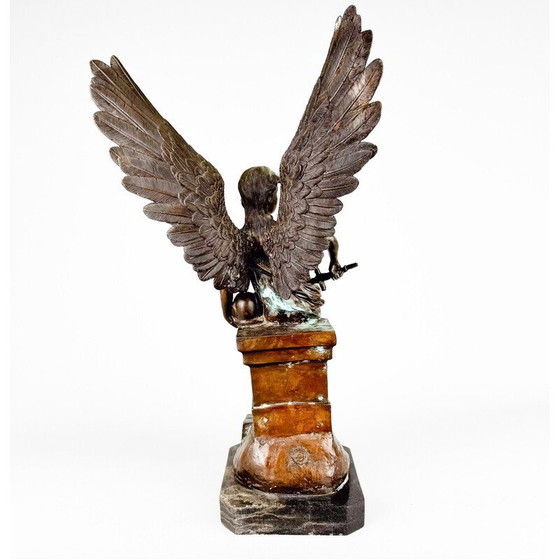 Image 1 of Vintage bronzen sculptuur Engel met Zwaard