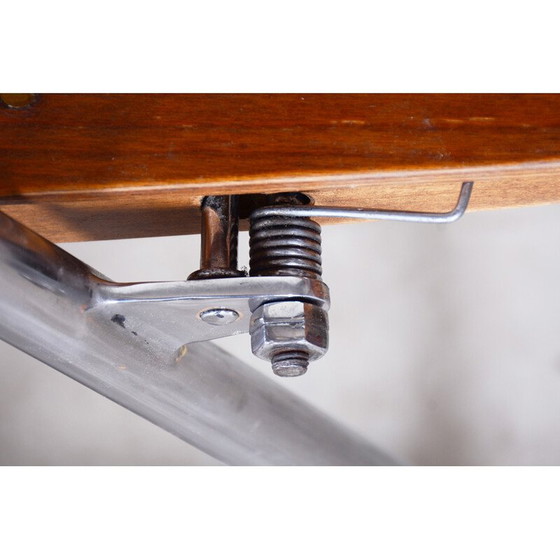 Image 1 of Vintage Bauhaus klapstoel in beuken multiplex, Tsjechië 1930