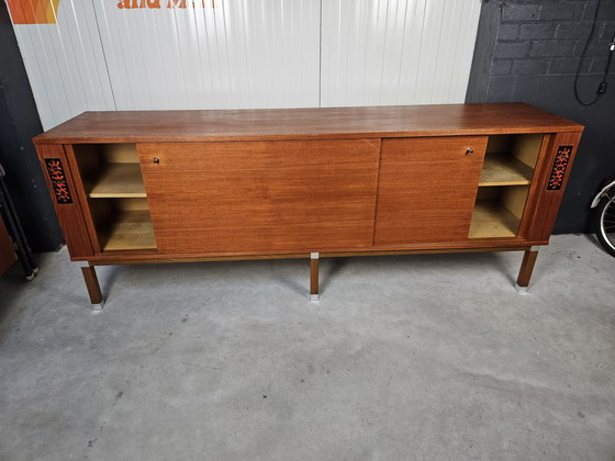 Image 1 of Vintage dressoir, ingelegde tegeltjes