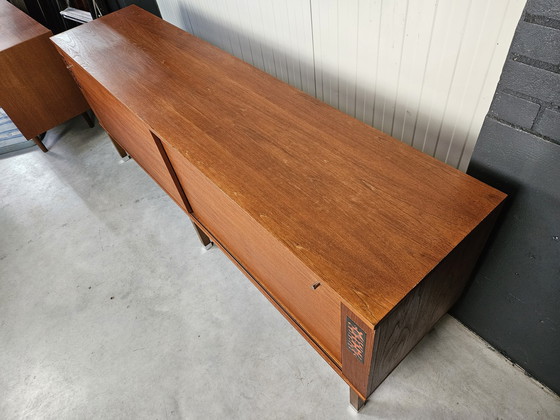 Image 1 of Vintage dressoir, ingelegde tegeltjes