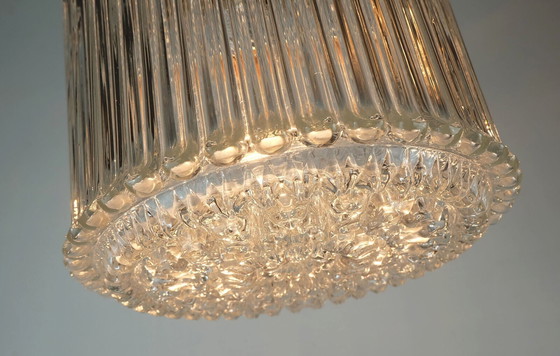 Image 1 of limburg bubbelglas HANGLAMP model P 911 a 1209 uit jaren 60