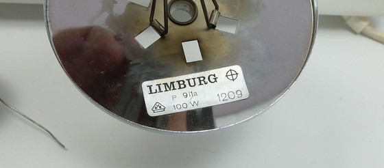 Image 1 of limburg bubbelglas HANGLAMP model P 911 a 1209 uit jaren 60