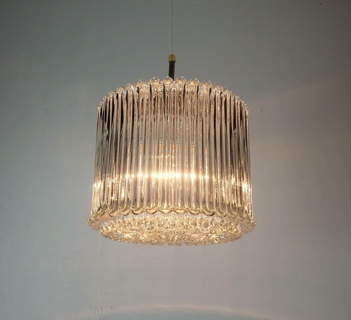 limburg bubbelglas HANGLAMP model P 911 a 1209 uit jaren 60