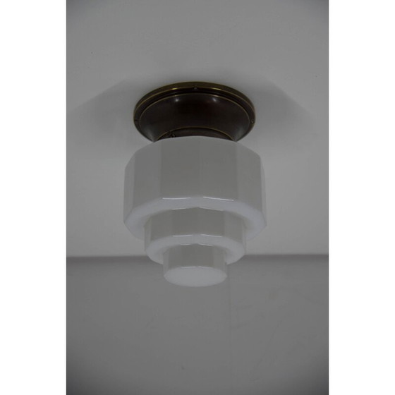 Image 1 of Paar Art Deco hanglampen, 1920