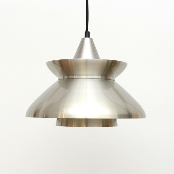 Image 1 of Scandinavische lamp in messing, jaren 1970