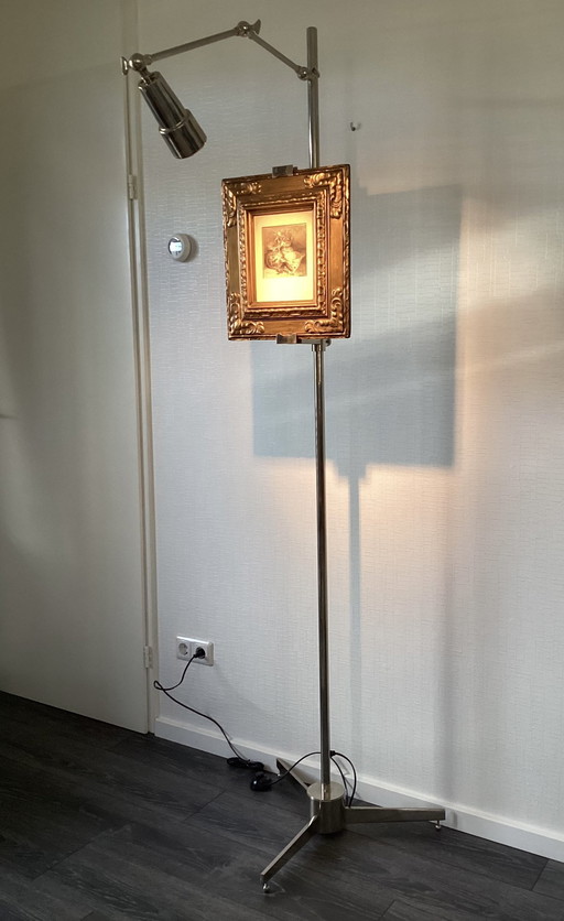 Easel Floorlamp Angelo Lelli