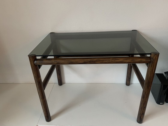 Image 1 of Vintage Salontafel Met Bijzettafeltjes